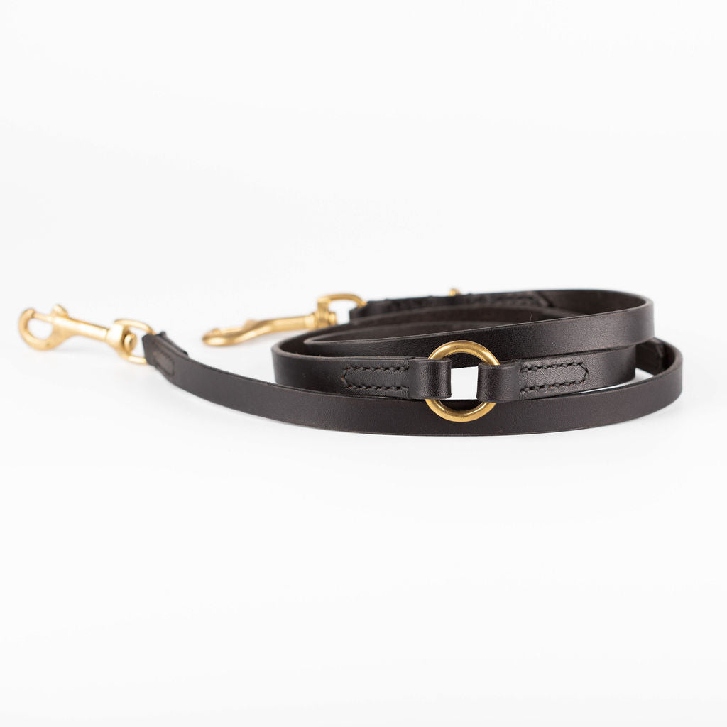 Leather Dog Leash | Adjustable Dog Lead | Caniche Collars