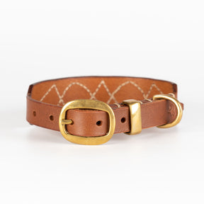 Leather Dog Collars Australia | Rosie Leather Collar | Caniche Collars