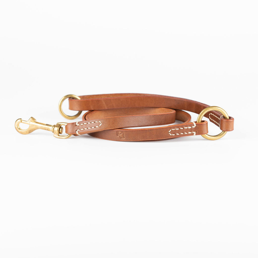 Leather Dog Lead | Handmade Dog Leash | Caniche Collars