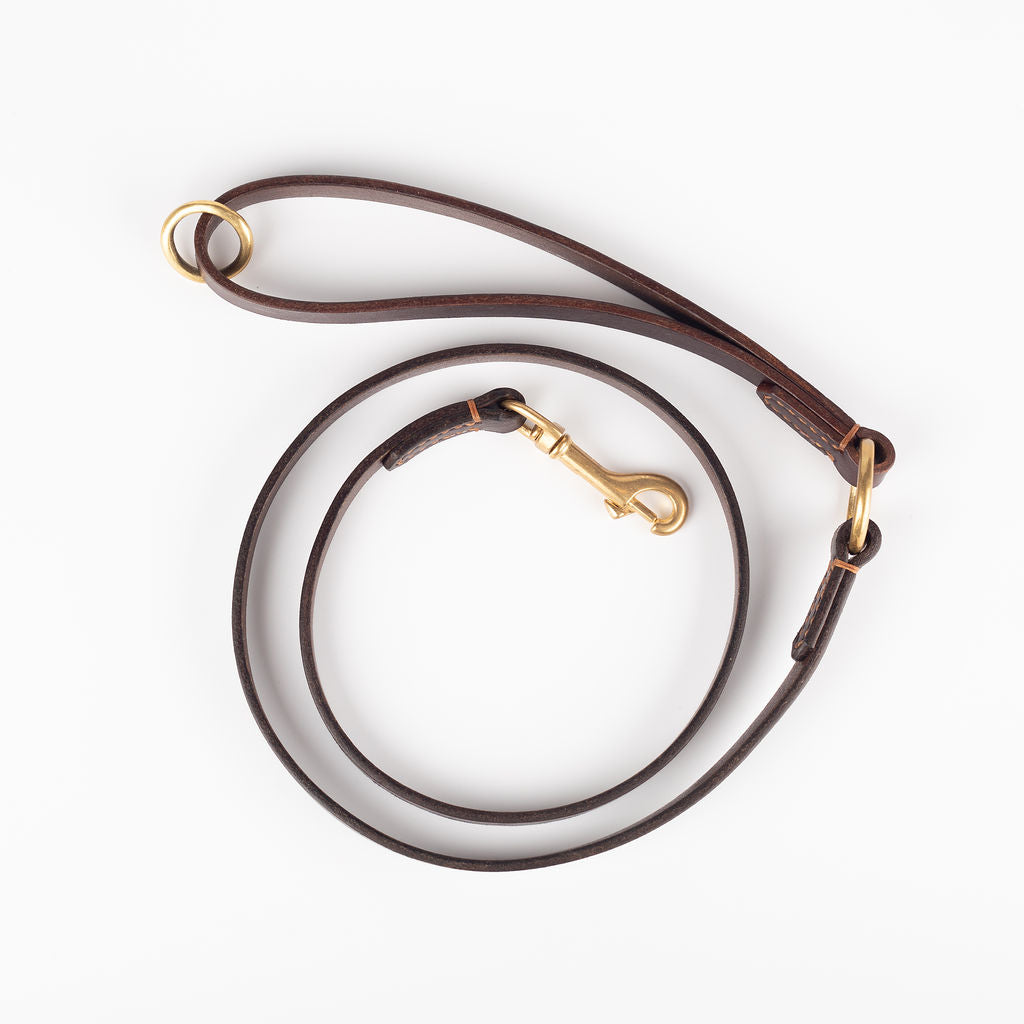 Leather Dog Lead | Handmade Dog Leash | Caniche Collars